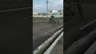 Wheelie fail😱just miss😮#Hyperrider7#shorts#wheelie#wheeliefail