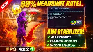 ZERO Recoil + Double FPS 🚀 | Pro Players&rsquo; Secret Optimization Tool | Free Fire Aim Optimizer 2026