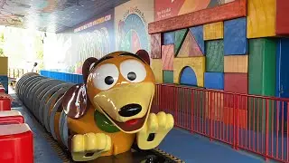 Slinky Dog Dash Full POV Ride Experience 2023 | Disney's Hollywood Studios | Walt Disney World