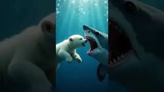 The Tiny Polar Bear Who Fought Off a Shark to Save a Baby