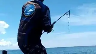 Mancing Popping || Iseng Pakai Lure Stick Bait || Malah Bikin Joran Sampai Patah Di Hajar Ikan Ini