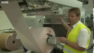 How bank note paper is made in Landqart