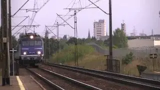 EP07-1066 z TLK Doker szybki przelot przez Rynkowo Wiadukt
