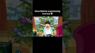 Бедный Джин потерял свою любимую вещь 😭 #bobsburgers #genebelcher #christmas