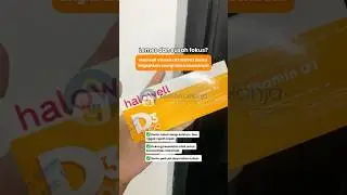Yuk rutin minum Halowell Vitamin D3 1000 IU👍 #racuntemen #vitamind3 #vitd3 #vitamind #vitd #vitamin