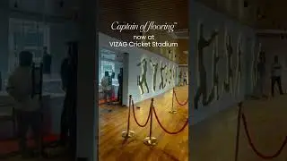 Captain of Flooring Now at Vizag Cricket Stadium | Madeleine Floors