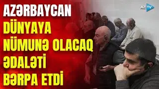 Heç bir cinayət cəzasız, cinayətkar isə məsuliyyətdən kənarda qala bilməz: ƏDALƏTİN BƏRPASI