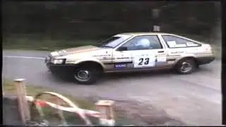 1988 Cork 20 International Rally: Maurice Moffett - Toyota Corolla GT Coup&eacute;