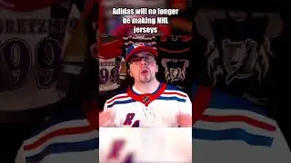 Adidas To Stop Making NHL Jerseys After 2023-2024 Season! #shorts
