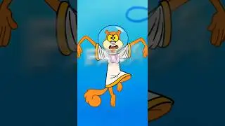 SANDY CHEEKS IS A RAPPER?!! #memes #sandy #sandycheeks #rap #spongebob