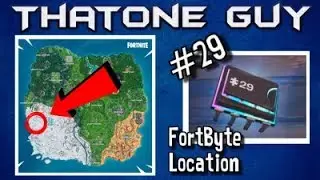 FORTNITE FORTBYTE 29 LOCATION FOUND UNDERNEATH THE TREE IN CRACKSHOTS CABIN