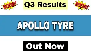 Apollo Tyres Results Today | Apollo Tyres Q3 Results 2026 | Apollo Tyres Share Latest News |