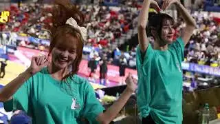 260104 FUBON ANGELS #大頭 #潔潔 暫停舞 Put Your Hands Up 來趣野餐 勇者之心 All Braves All Heart 富邦勇士vs洋基工程 台北和平籃球館