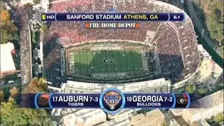 #17 Auburn at #10 Georgia Week 11 2007 | Full Game 1080p60fps