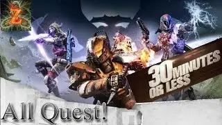 Destiny: How to do all subclass quest steps in under 30 minutes! (leveling stupid easy strategy)