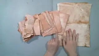 Avocado Skin Paper Dying