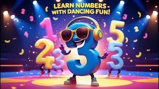 Learn Numbers with 2D Dancing Fun | Counting for Kids with Toki Kids