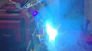 Fronius TPSi PMC Twin welding  with 80cm/min high performance welding process #tandemwelding #weld