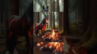 Fire X Horse Is Terrible 💀 AI Generated Content #ai #hybrid #trending #fusion #aiart