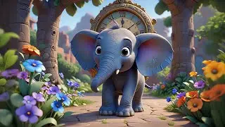 Six Little Elephants Read the Clock + More Nursery Rhymes & Kids Songs