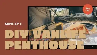 DIY | I built a removable bunk bed in my van!