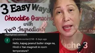 Ep3 Topic Question - Peanut Butter stage hindi nga ba mag melt once nasa Room Temperature?