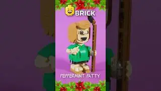 I'm Building Peppermint Patty from A Charlie Brown Christmas with LEGO Bricks? #peanuts75