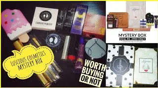 LUSCIOUS COSMETICS MYSTERY BOX UNBOXING || ZOYA THE MAKEUP ARTIST