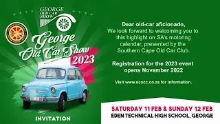 George Old Car Show on 11 and 12 February 2023