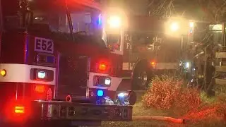 Crews battle house fire south of Sherwood, no injuries reported