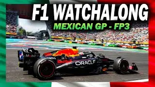 🔴 F1 Watchalong - MEXICAN GP - FP3 - with Commentary & Live Timings