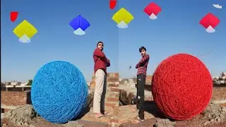 Kite flying|kite fighting|Chand vs Dawood big Challenge