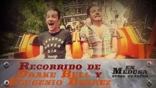 Team The Joker - Recorrido de Drake Bell y Eugenio Derbez en Medusa Steel Coaster
