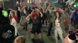 Thriller Flash Mob Dance - Downtown Santa Cruz Oct 30, 2021
