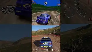 GT2 vs GT7 Rally #gaming #racing #ps5 #granturismo #ps1 #nostalgia