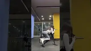 Sculpt and Tone: Lovely Young Woman Shapes Legs and Glutes