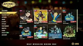 Fallout 76 - Atomic Shop Items - 8th Sep 2021 - Missile Silo Bundle