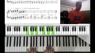 How to play Amazing Grace: Easy Piano Tutorial - Learn the Key of G Major