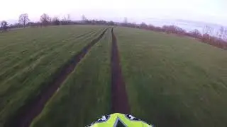 Entrainement dans un champs, en 110crf