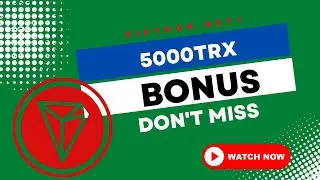 How to Earn 5000 TRX | Free New Tron Earning Website 2022
