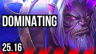 YORICK vs RUMBLE (TOP) | 8/1/16, Dominating | KR Master | 25.16
