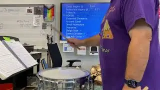 Essential Elements Book 1 #121 - Snare Drum