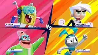 NASB 2 - Spongebob/Patrick VS Jenny/Danny Scene! Sparta Base Remix
