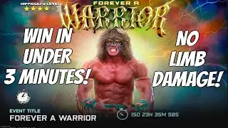 Ultimate Warrior Live Event Challenge in Under 3 Minutes - WWE 2K25 MyFaction