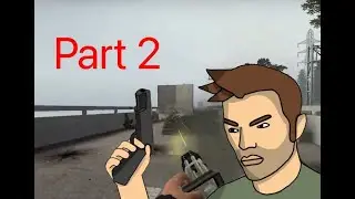 Playing Shoot Bang in Garry's mod with GTA trilogy weapons (part 2)