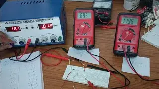 VI Characteristics of PN junction Diode 1N4007 experiment.