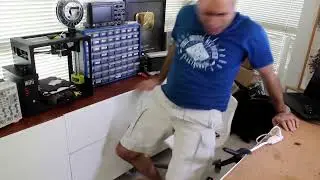 electroboom lighting his pants on fire