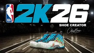 NBA 2K26 Shoe Creator - How to make Nike Foamposite 'Weatherman'