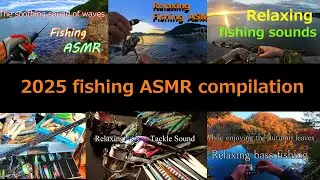 【ASMR】 2025 fishing ASMR compilation