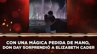 Con una mágica pedida de mano, Don Day sorprendió a Elizabeth Cader | LHDE | Ecuavisa